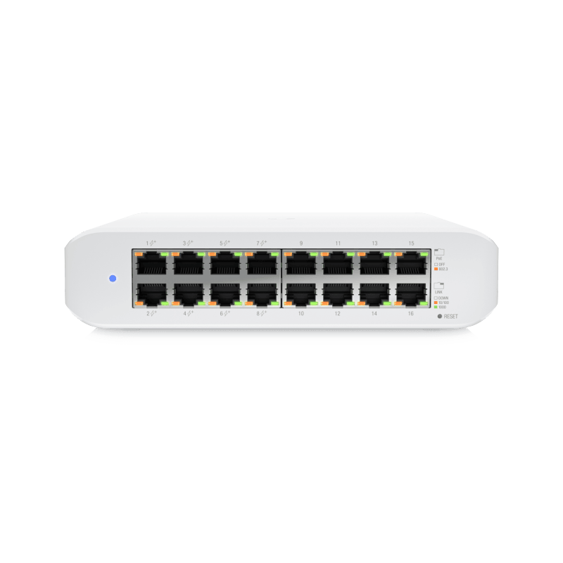 Ubiquiti Коммутатор Unifi Switch Lite 16 PoE USWLITE16POE (USW-LITE-16-POE)