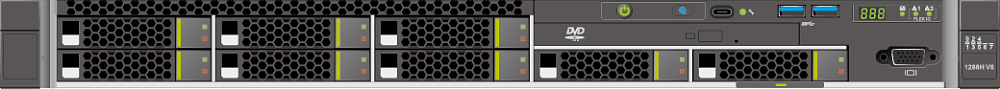 Сервер xFusion FusionServer 1288H V6, 8 дисков