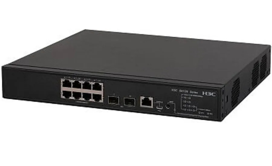 Коммутатор H3C LS-5130S-10MS-UPWR-EI-GL 8G 2SFP+ 8PPoE+ 379W управляемый Черный