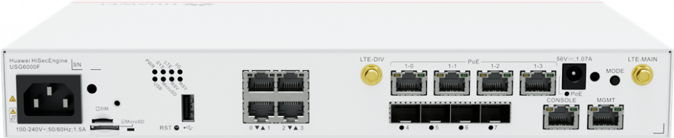 Межсетевой экран Huawei USG6510F-DPL