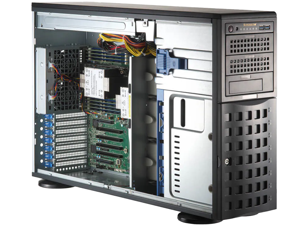 Supermicro SYS-741P-TR H100 L40S A16 L4 RTX 6000 ADA