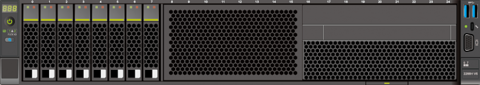 Шасси xFusion 2288H V6-16DIMM 2288H V6-S8AGF (02313MPH)