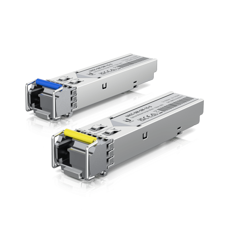 Ubiquiti SFP-трансивер 1 Gbps Bidirectional Single-Mode Optical Module (2-pack) UACCOMSM1GS2 (UACC-OM-SM-1G-S-2)