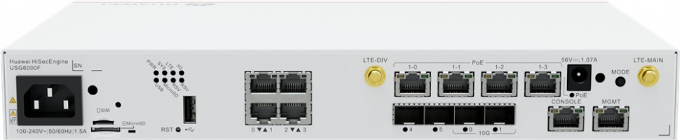 Межсетевой экран Huawei USG6530F-DPL