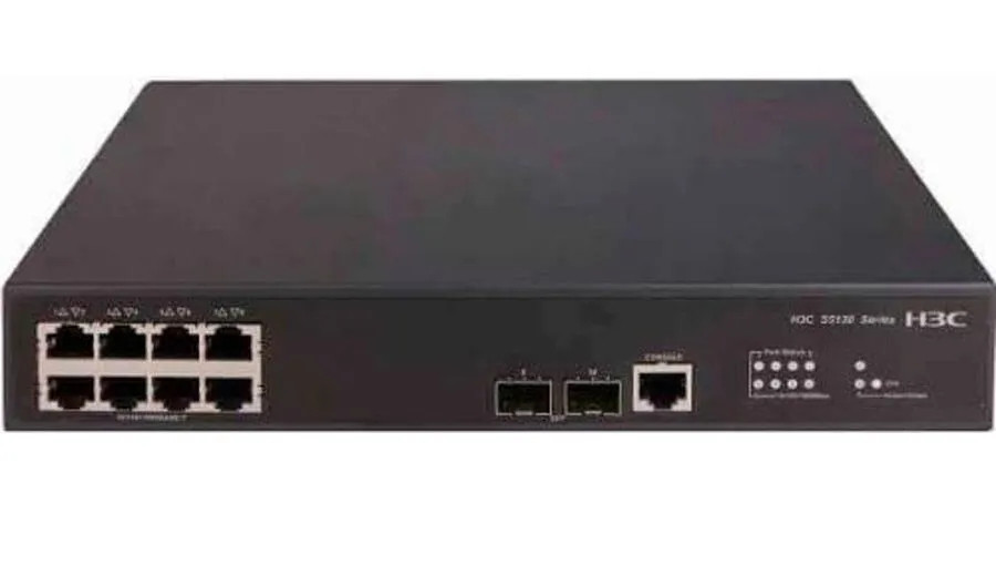 Коммутатор H3C LS-5130S-10P-EI-GL 8G 2SFP управляемый Черный