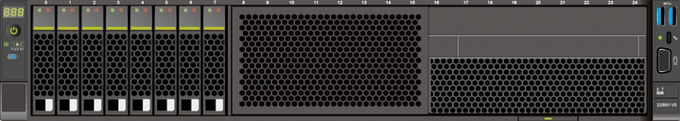 Сервер xFusion FusionServer 2288H V6, 32DIMM, 8 дисков