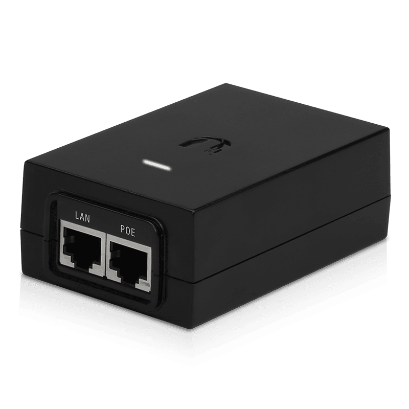 Ubiquiti PoE инжектор PoE Injector 48VDC 24W POE4824W (POE-48-24W)