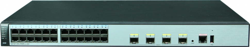 Коммутатор Huawei S5720-28X-PWR-LI-AC