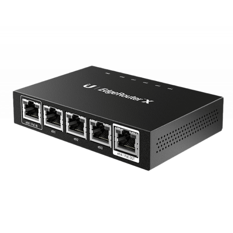Ubiquiti Роутер EdgeRouter X ERX (ER-X)