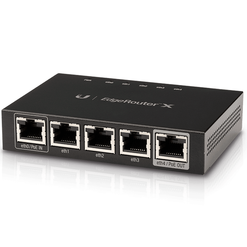 Ubiquiti Роутер EdgeRouter X ERX (ER-X)