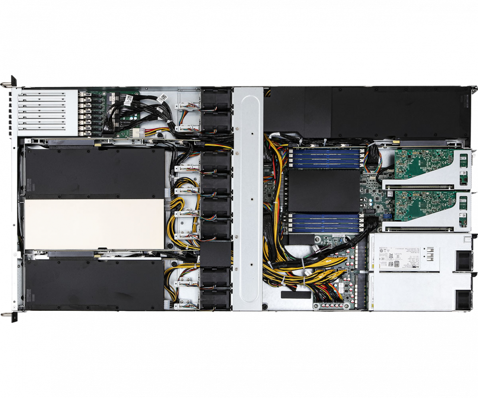 ASRock Rack 1U4G-ROME MI100 A10 A16 A40 A100 A30 L4