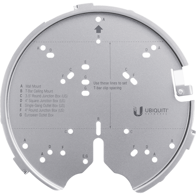 Ubiquiti Монтажная пластина Professional Mounting System UPROMP (U-PRO-MP)