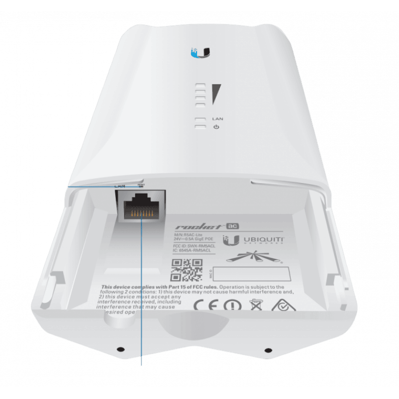 Ubiquiti Точка доступа Rocket M5 AC PTP Lite RM5ACPTPLITE (RM5-AC-PTP-LITE)