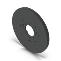 Монтажная пластина Gang Box Mounting Plate Black UACCGBPLATEB (UACC-GB-PLATE-B)