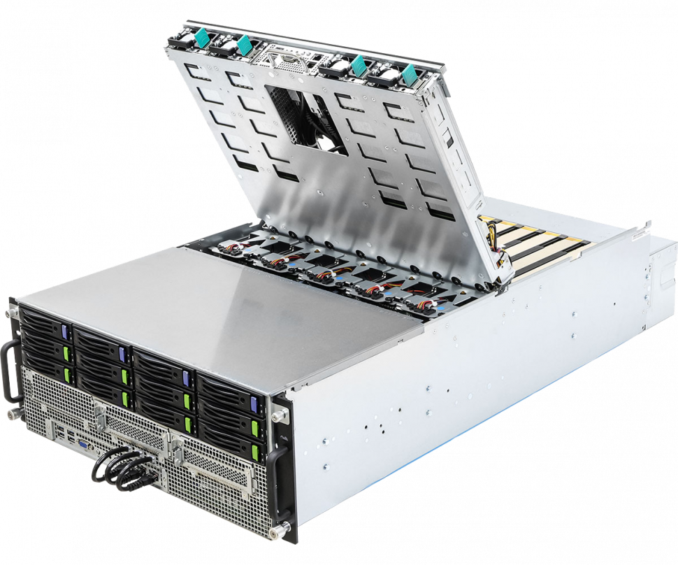 ASRock Rack 4U10G-ICX2/2T H100 A100 A40 L4 A30 A10