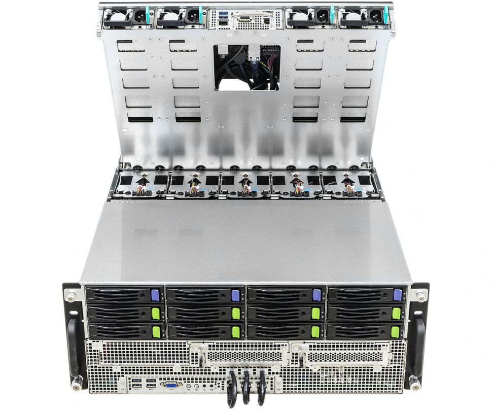 ASRock Rack 4U10G-ICX2/2T H100 A100 A40 L4 A30 A10