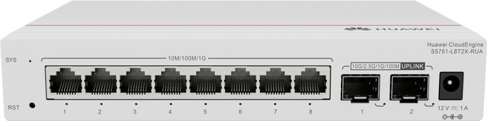 Коммутатор Huawei CloudEngine S5751-L8T2X-RUA