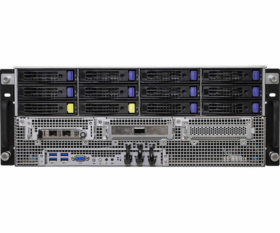 ASRock Rack 4U8G-ROME2/2T RTX A6000 A10 A40 H100 A100 L40S A30 L4