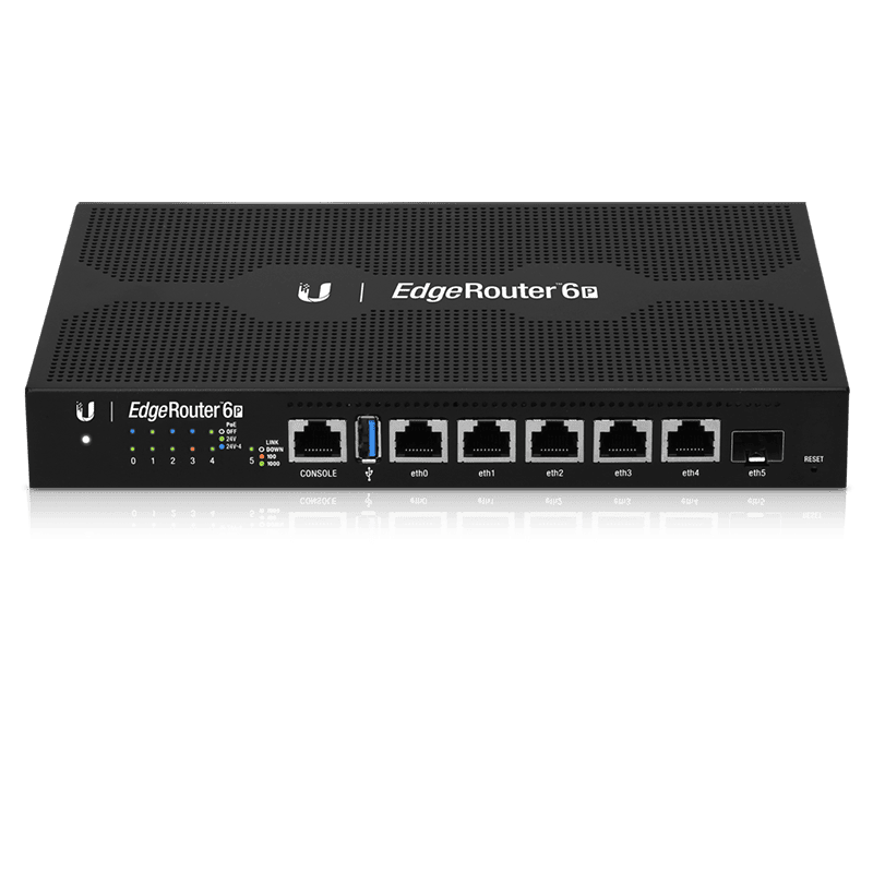 Ubiquiti Роутер EdgeRouter 6P ER6P (ER-6P)