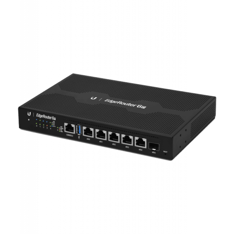 Ubiquiti Роутер EdgeRouter 6P ER6P (ER-6P)