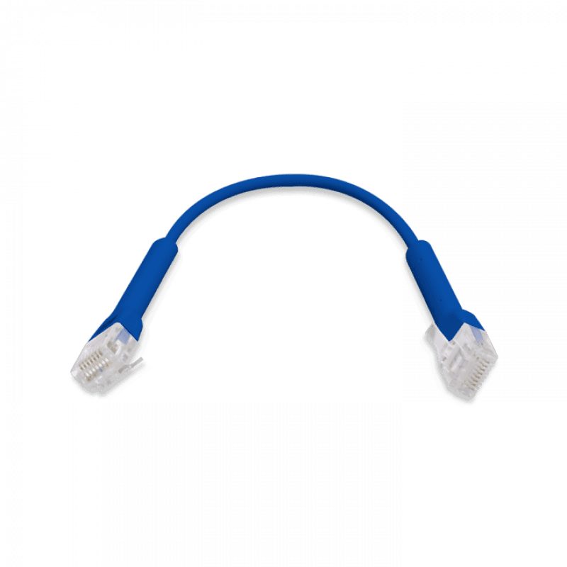 Ubiquiti патч-корд Ethernet Patch Cable Blue 1M UCABLEPATCH1MRJ45BL (U-CABLE-PATCH-1M-RJ45-BL)
