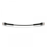 Ubiquiti патч-корд Ethernet Patch Cable Black 1M UCABLEPATCH1MRJ45BK (U-CABLE-PATCH-1M-RJ45-BK)