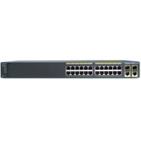WS-C2960-24LT-L Cisco Catalyst PoE (8 PoE 123W) коммутатор 24 x FE RJ-45, 2 x GE RJ-45, LAN Base
