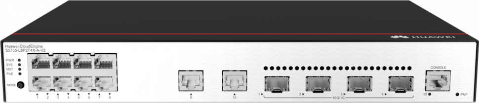 Коммутатор Huawei CloudEngine S5735-L8P2T4X-A-V2