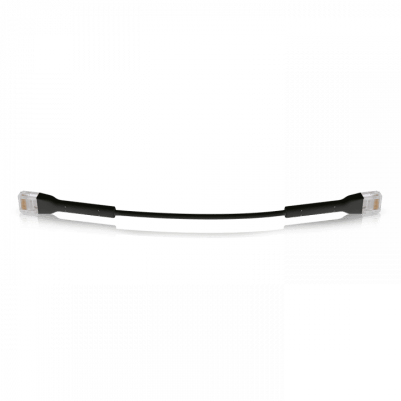 Ubiquiti патч-корд Ethernet Patch Cable Black 0.1M UCABLEPATCHRJ45BK (U-CABLE-PATCH-RJ45-BK)