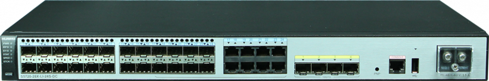 Коммутатор Huawei S5720-28X-LI-24S-DC