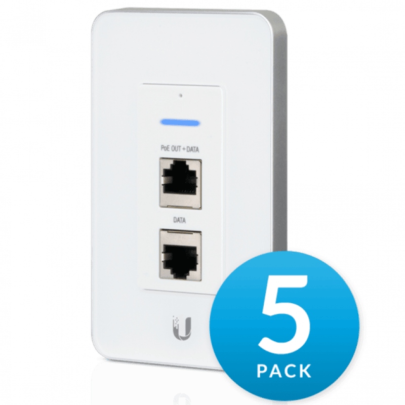 Ubiquiti Точка доступа Unifi AP In-Wall 5 pack UAPIW5 (UAP-IW-5)