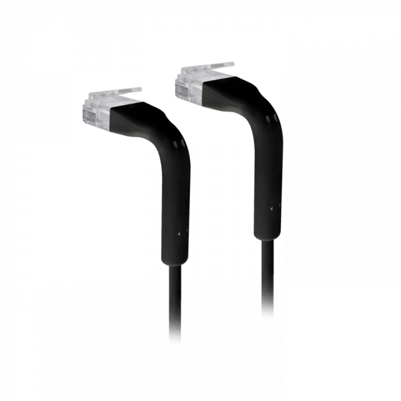 Ubiquiti патч-корд Ethernet Patch Cable Black 0.3M UCABLEPATCH0.3MRJ45BK (U-CABLE-PATCH-0.3M-RJ45-BK)