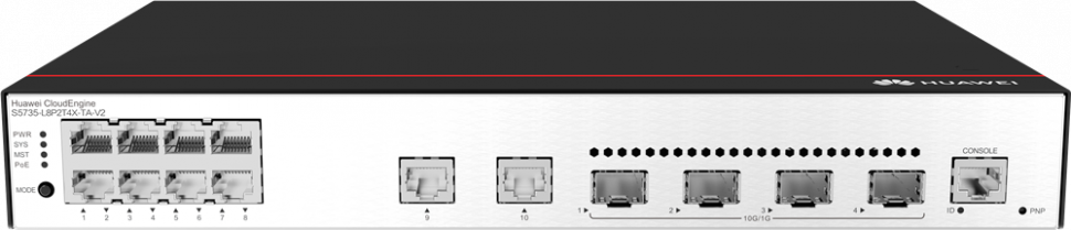 Коммутатор Huawei CloudEngine S5735-L8P2T4X-TA-V2