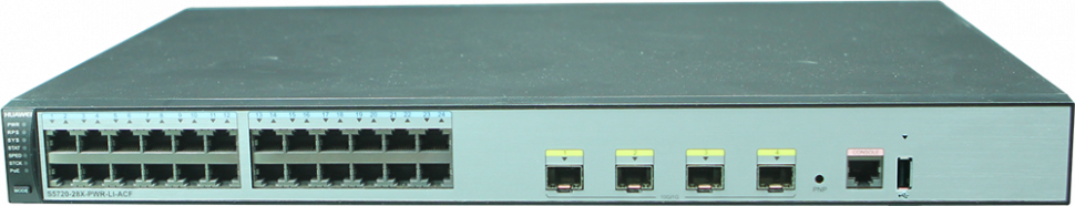 Коммутатор Huawei S5720-28X-PWR-LI-ACF