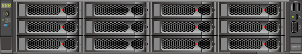 Сервер xFusion FusionServer 2288H V7, 12 дисков