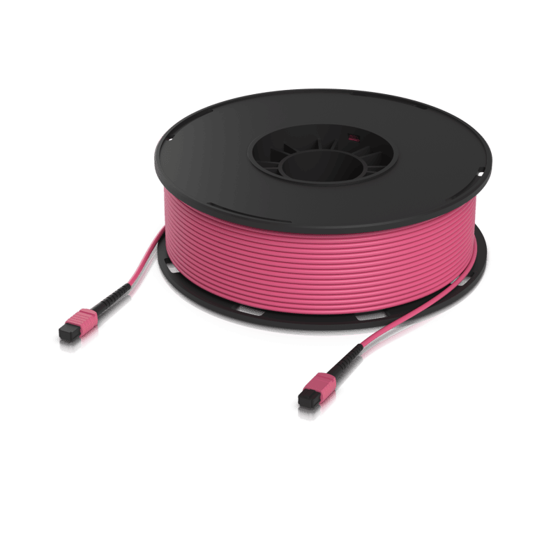 Оптоволоконный патч-корд Ubiquiti OM4 MPO-12 UPC 100M UACCOFCMAMPMP100M (UACC-OFC-MA-MPMP-100M)