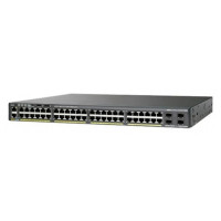 WS-C2960XR-48FPD-I Cisco Catalyst PoE+ (740W) коммутатор 48 x GE RJ-45, 2 x SFP+, IP Lite