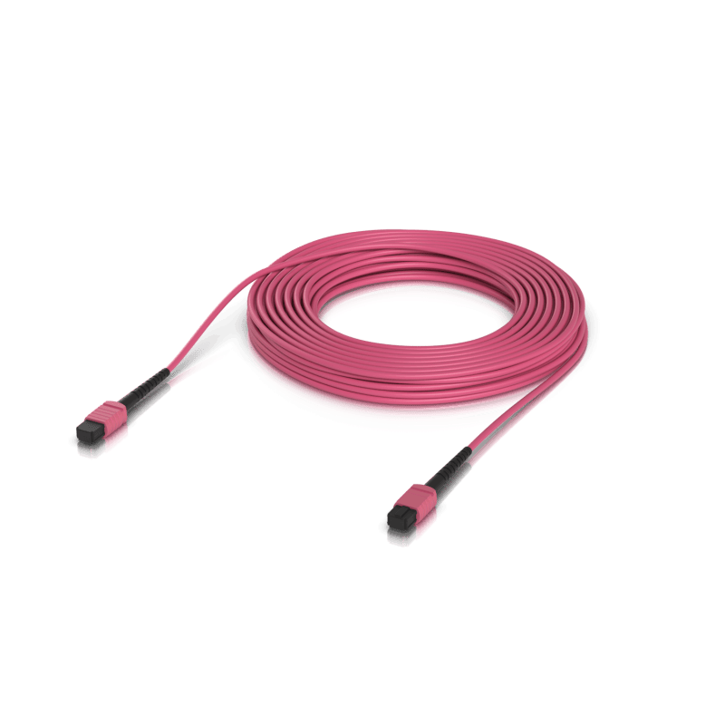 Оптоволоконный патч-корд Ubiquiti OM4 MPO-12 UPC 15M UACCOFCMAMPMP15M (UACC-OFC-MA-MPMP-15M)