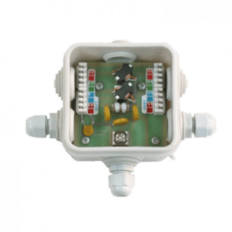 Грозозащита Info-Sys РГ4GPoE IP 54 РГ4GPoE.1IP54220 (РГ4GPoE.1-IP54-220)