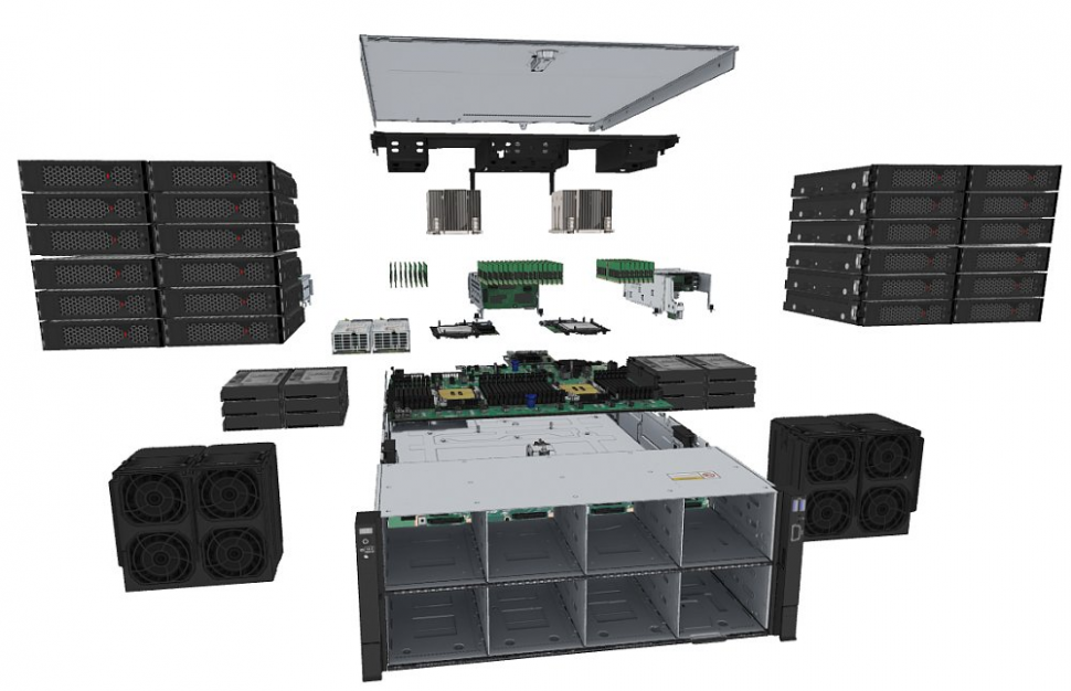 Шасси xFusion 5288 V7 5288 V7-B36AAF (0231YAEQ)